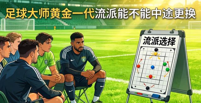 足球大师黄金一代流派选择攻略